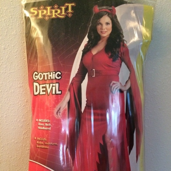 Spirit Other - Adult Gothic Devil Plus Size Costume 